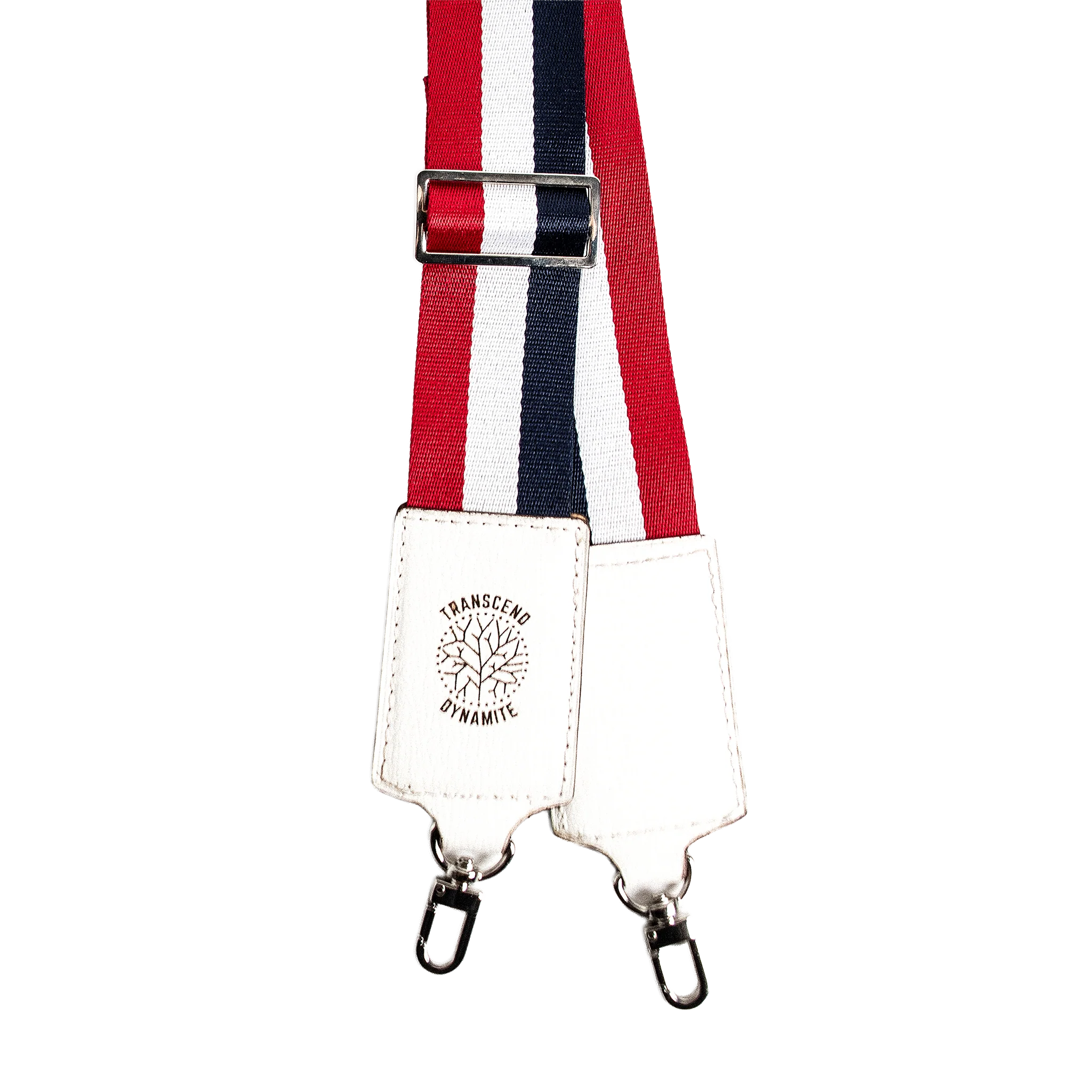 Heritage Tricolor Designer Strap - Luxury Interchangeable Bag Strap | Transcend Dynamite - Image 4