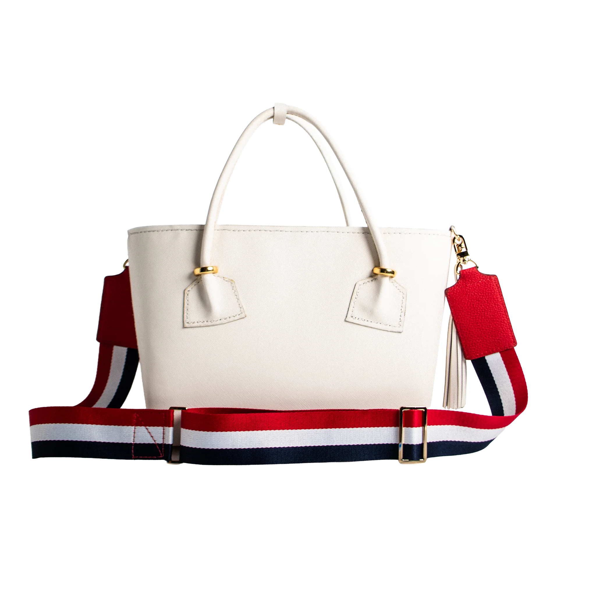 Heritage Tricolor Designer Strap - Luxury Interchangeable Bag Strap | Transcend Dynamite - Image 5
