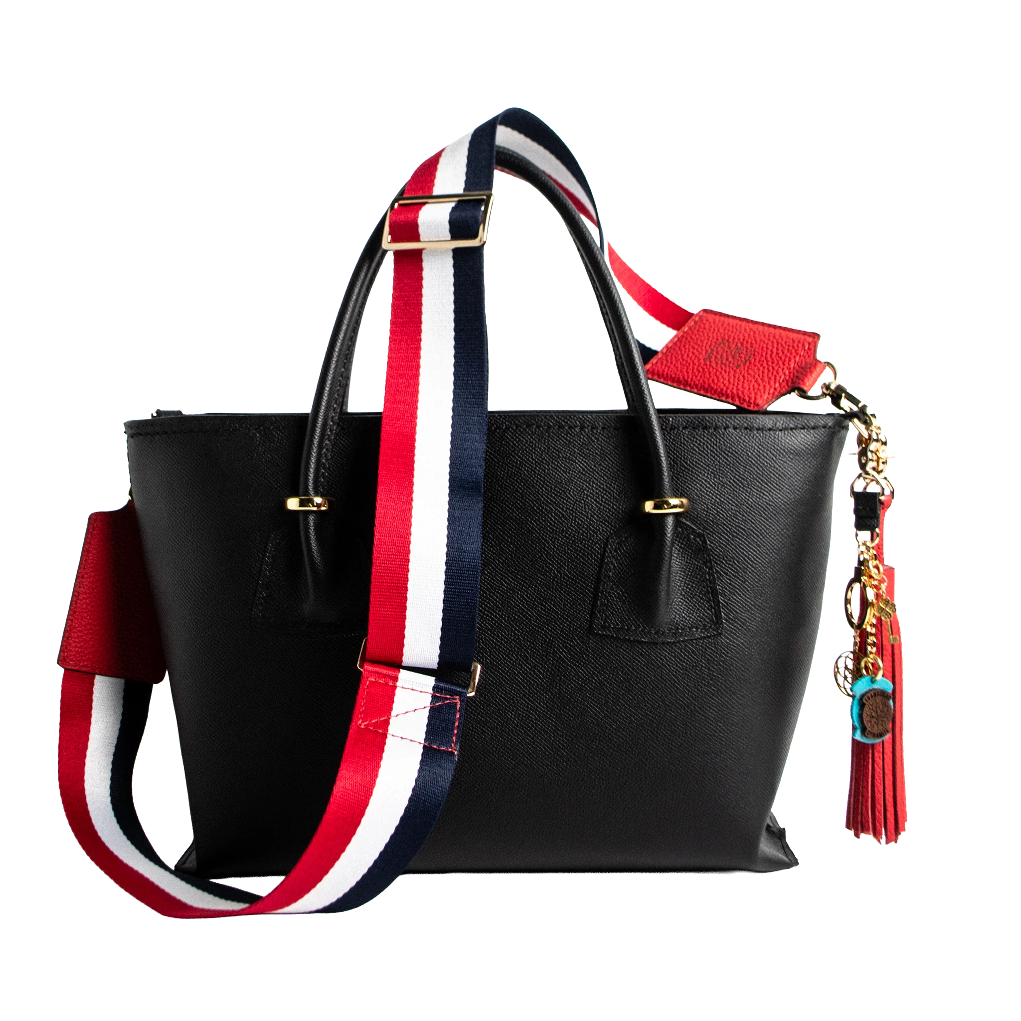 Heritage Tricolor Designer Strap - Luxury Interchangeable Bag Strap | Transcend Dynamite - Image 6