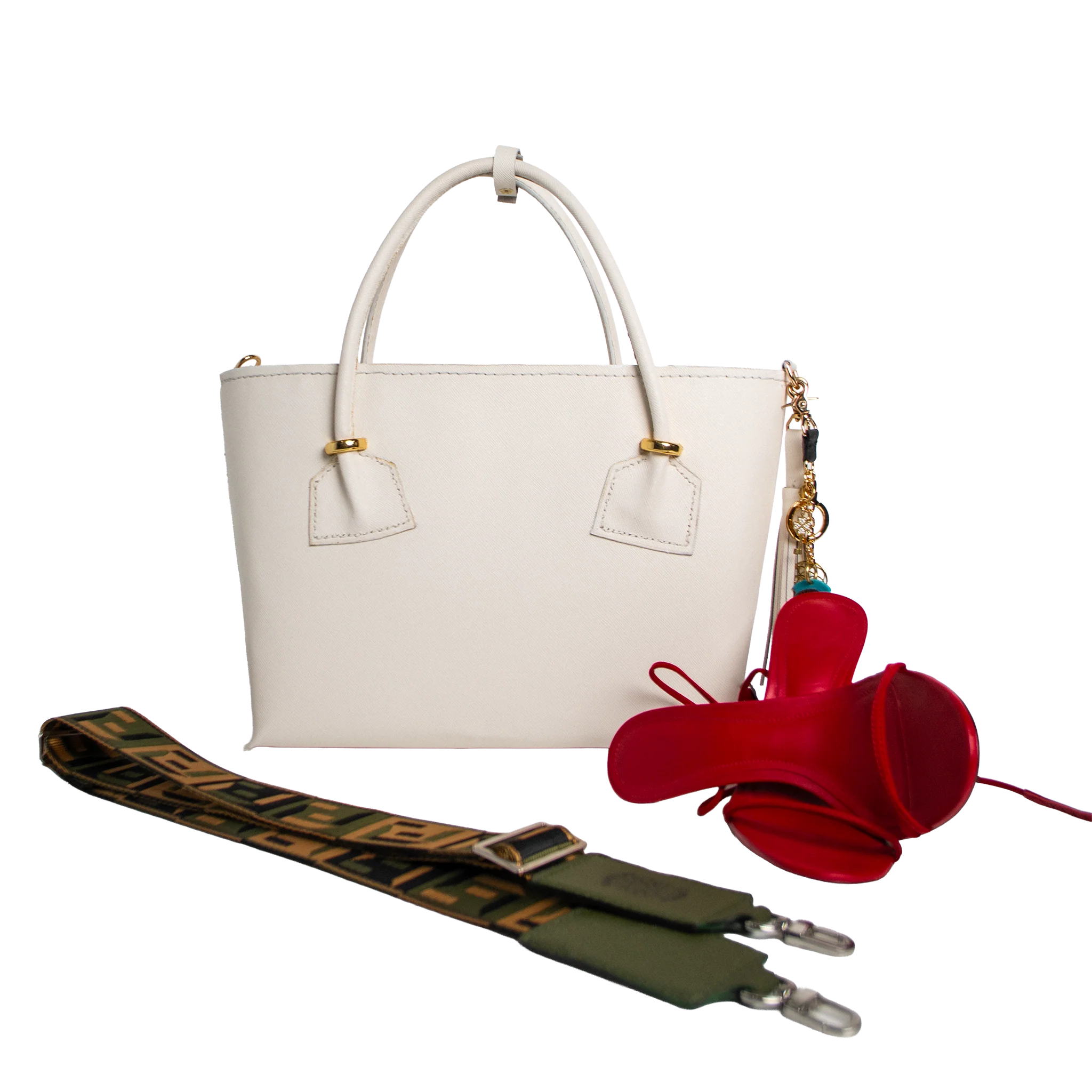 Metropolitan Luxe Series - Olive Command Designer Strap | Luxury Interchangeable Bag Strap - Image 6
