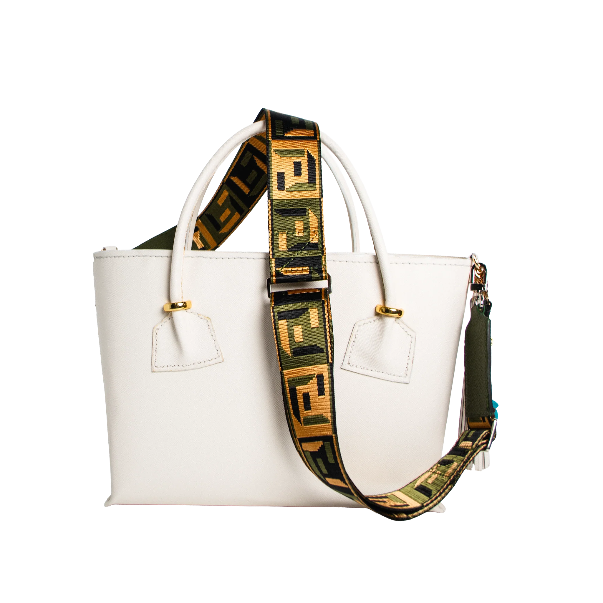 Metropolitan Luxe Series - Olive Command Designer Strap | Luxury Interchangeable Bag Strap - Image 7