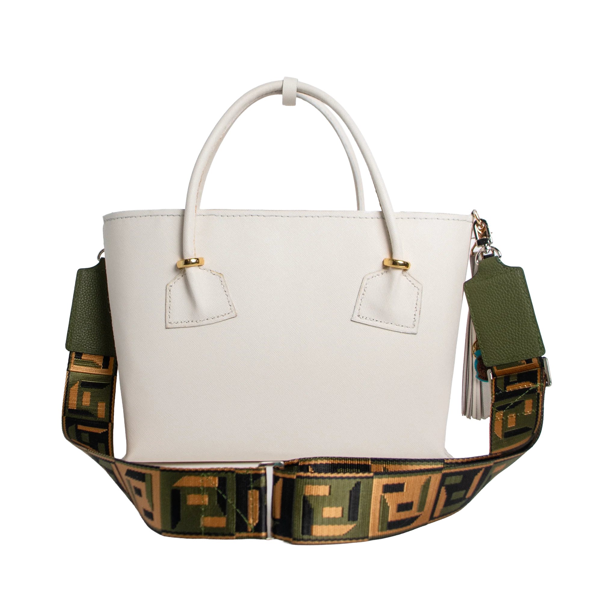 Metropolitan Luxe Series - Olive Command Designer Strap | Luxury Interchangeable Bag Strap - Image 8