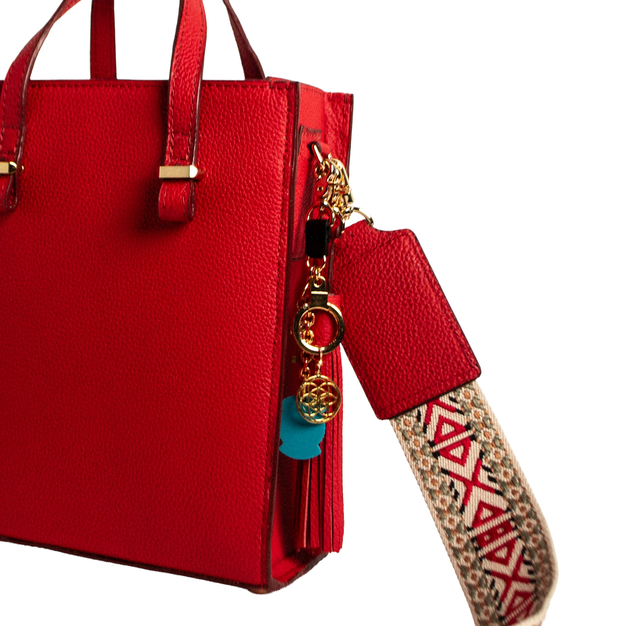 Solstice Heritage Strap - Ruby Geometric - Image 4